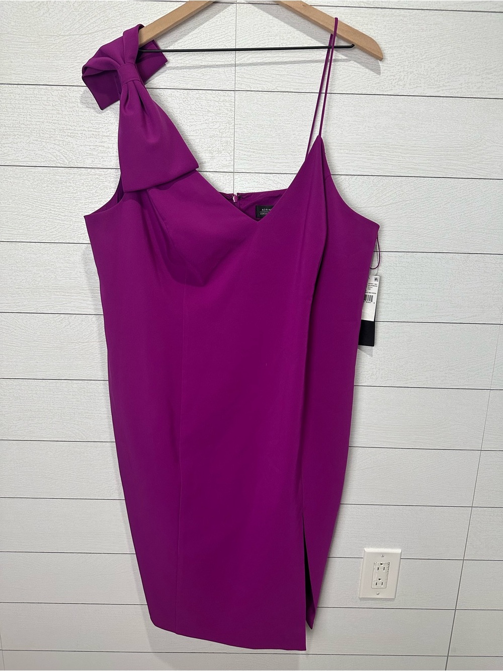 NWT Adrianna Adrianna Papell Stretch Crepe Midi Dress - Picture 6 of 16